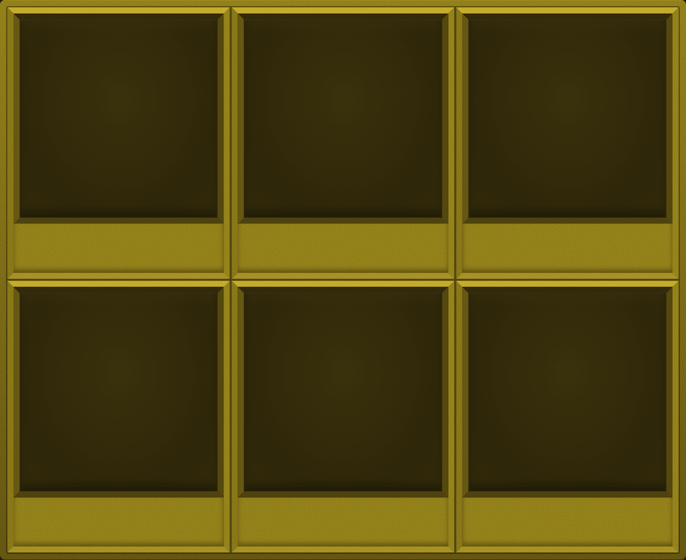Yellow Display Case (2x3)